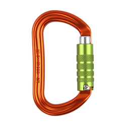 BARHAR SYMMETRICAL D TRIPLE GATE CARABINER BK633