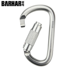 BARHAR D TWIST GATE STEEL CARABINER BK612