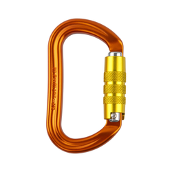 BARHAR SYMMETRICAL D TWIST GATE CARABINER BK632